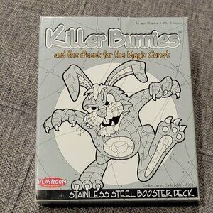 Killer Bunnies Stainless Steel Booster Deck 2004 Playroom Entertainment
